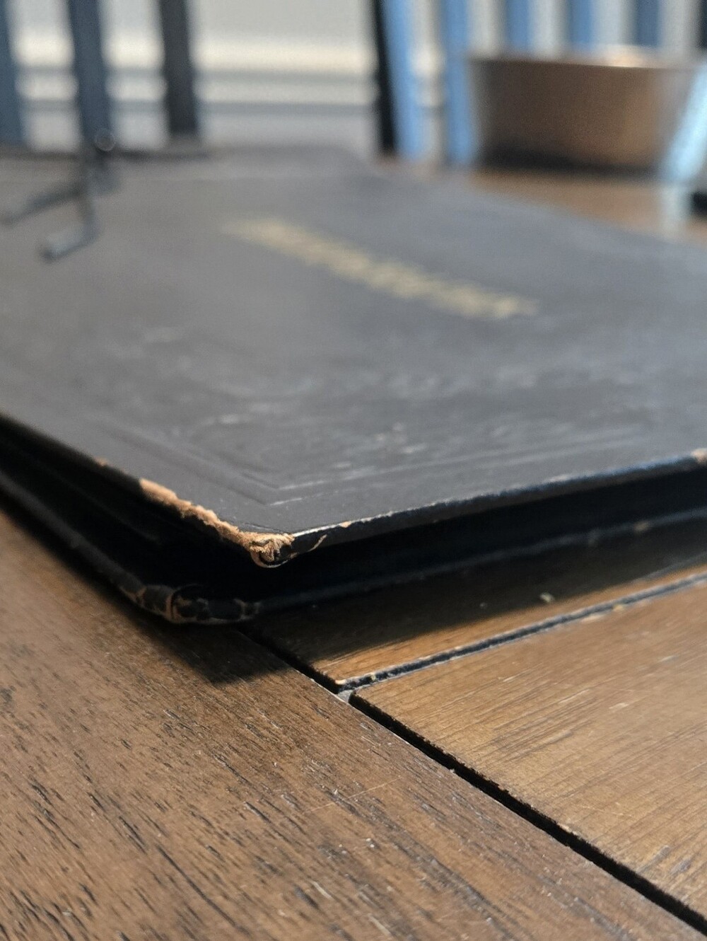 Vintage Scrapbook 1940s, Tie-bound, Cursive Writing, Photo Album Keepsake - Picture 4 of 12